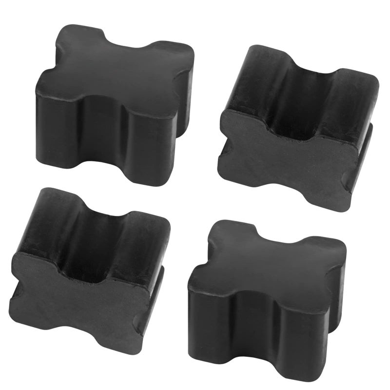 WINTOWIN Heavy Duty Rubber Front Coil Spring Booster Kit  Rubber Coil Spacers  1.5"" Thick Pack of 4 - Image 1